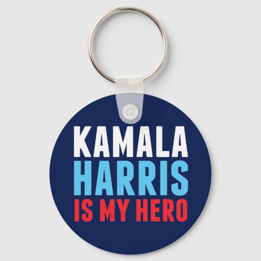 Kamala Harris is Mijn Hero Sleutelhanger (Achterkant)