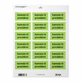 Kamala Harris is President 2024 Etiket (Full Sheet)