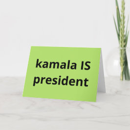 Kamala Harris is President 2024 Kaart