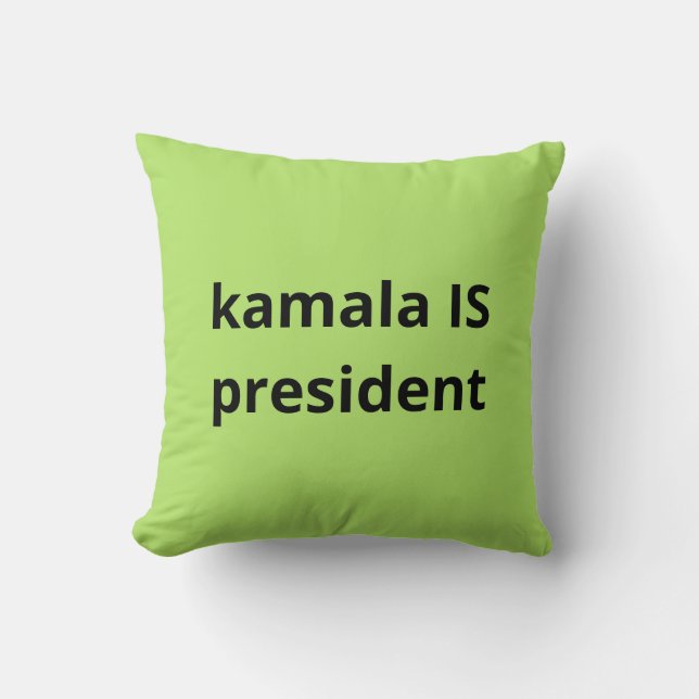 Kamala Harris is President 2024 Kussen (Voorkant)
