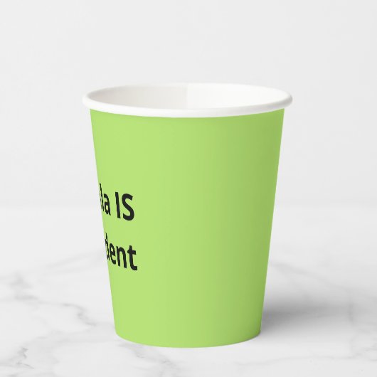 Kamala Harris is President 2024 Papieren Bekers (Links)