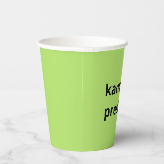 Kamala Harris is President 2024 Papieren Bekers (Rechts)