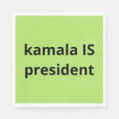 Kamala Harris is President 2024 Servet (Voorkant)