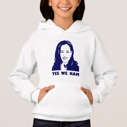 Kamala Harris - Ja We Kam Hoodie (Voorkant)