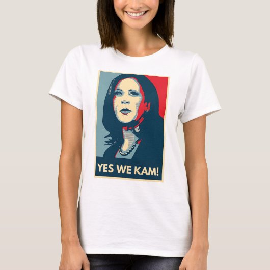 Kamala Harris Ja Wij Kam T-shirt (Voorkant)