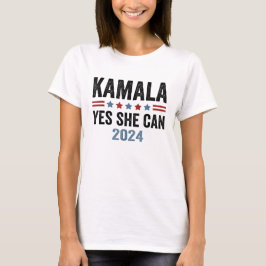 Kamala Harris Ja Ze Kan Het Kamala Harris 2024  T-shirt
