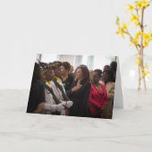 Kamala Harris Kaart (Gele Bloem)