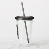 Kamala Harris kandidaat voor President US 2024 Acryl Drinkbeker (Links)