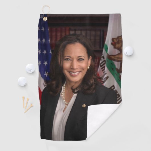 Kamala Harris kandidaat voor President US 2024 Golfhanddoek (Insitu)