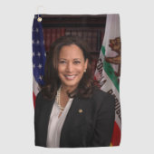 Kamala Harris kandidaat voor President US 2024 Golfhanddoek (Voorkant)