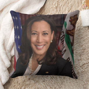 Kamala Harris kandidaat voor President US 2024 Kussen