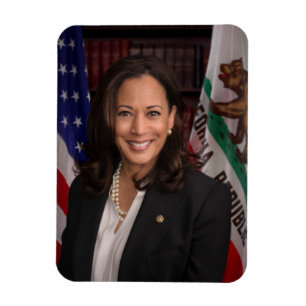 Kamala Harris kandidaat voor President US 2024 Magneet