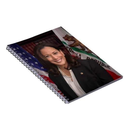 Kamala Harris kandidaat voor President US 2024 Notitieboek (Rechterzijde)