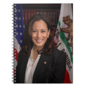Kamala Harris kandidaat voor President US 2024 Notitieboek (Voorkant)