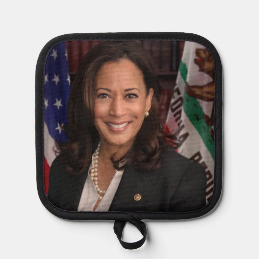 Kamala Harris kandidaat voor President US 2024 Pannenlap (Voorkant)