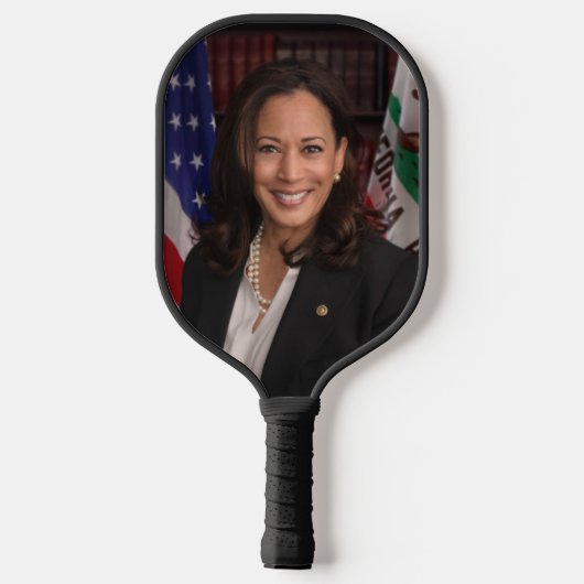 Kamala Harris kandidaat voor President US 2024 Pickleball Paddle (Achterkant)