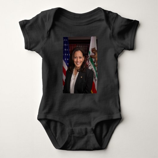 Kamala Harris kandidaat voor President US 2024 Romper (Voorkant)