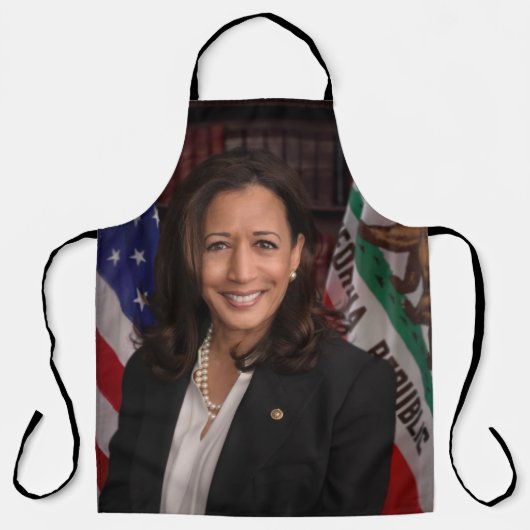 Kamala Harris kandidaat voor President US 2024 Schort (Voorkant)