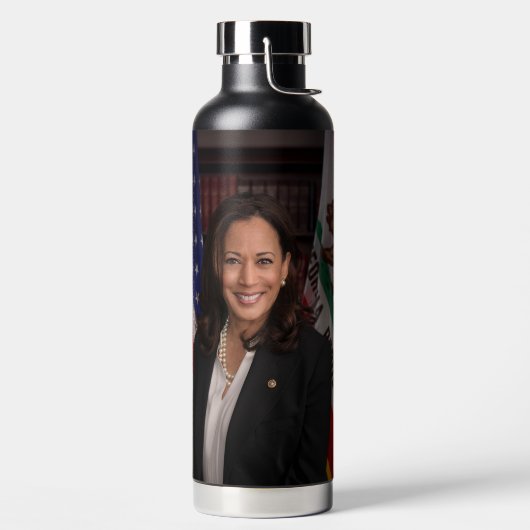 Kamala Harris kandidaat voor President US 2024 Waterfles (Links)