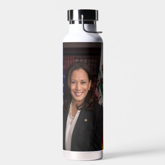 Kamala Harris kandidaat voor President US 2024 Waterfles (Links)