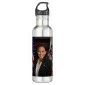 Kamala Harris kandidaat voor President US 2024 Waterfles (Voorkant)