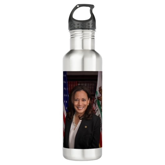 Kamala Harris kandidaat voor President US 2024 Waterfles (Voorkant)