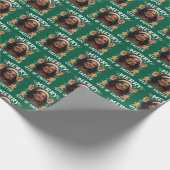 Kamala Harris Kerstman Vrolijk 4e van Pasen Cadeaupapier (Hoek)