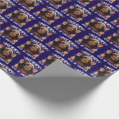 Kamala Harris Kerstman Vrolijk 4e van Pasen Cadeaupapier (Hoek)