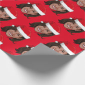 Kamala Harris Kerstmis Cadeaupapier (Hoek)