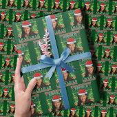 Kamala Harris Kerstmis Cadeaupapier