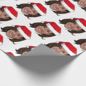 Kamala Harris Kerstmis Cadeaupapier (Hoek)