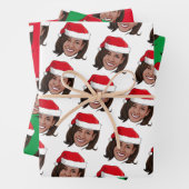 Kamala Harris Kerstmis Inpakpapier Vel (In situ)