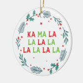 Kamala Harris Kerstmis Vice-President Verenigde St Keramisch Ornament (Links)