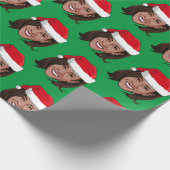 Kamala Harris - kerstpapier Cadeaupapier (Hoek)