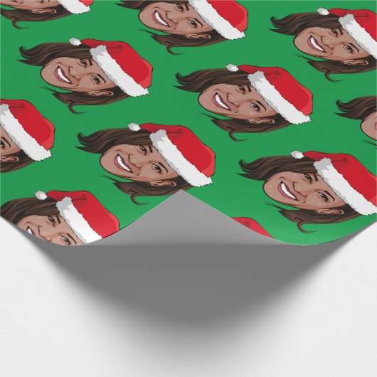 Kamala Harris - kerstpapier Cadeaupapier (Hoek)