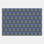 Kamala Harris Kerstvakantie Grappig Inpakpapier Vel (Voorkant)