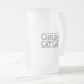 Kamala Harris - Kinderloze Cat Lady 2024 I Matglas Bierpul (Voorkant rechts)