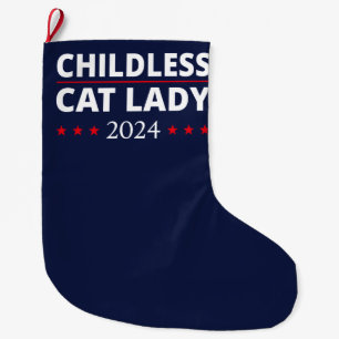 Kamala Harris - Kinderloze Cat Lady 2024 III Grote Kerstsok