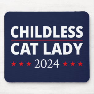 Kamala Harris - Kinderloze Cat Lady 2024 III Muismat