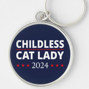Kamala Harris - Kinderloze Cat Lady 2024 III Sleutelhanger