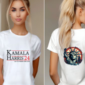 Kamala Harris: Laten we het karwei afmaken Tri-Blend Shirt