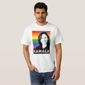 Kamala Harris LGBT Pride T-shirt (Voorkant volledig)