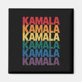 Kamala Harris LGBTQ Gay Pride Lesbian Fun Gift Magneet (Voorkant)