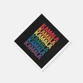 Kamala Harris LGBTQ Gay Pride Lesbian Fun Gift Servet (Hoek)