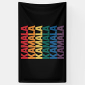 Kamala Harris LGBTQ Gay Pride Lesbian Fun Gift Spandoek (Verticaal)