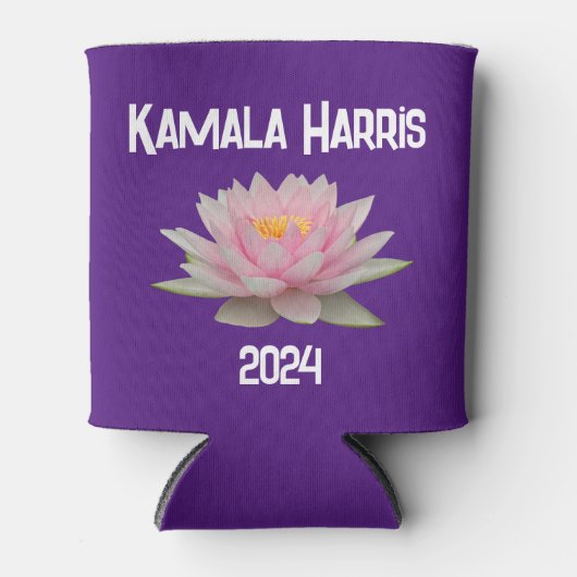 Kamala Harris Lotus 2024 Blikjeskoeler (Voorkant)