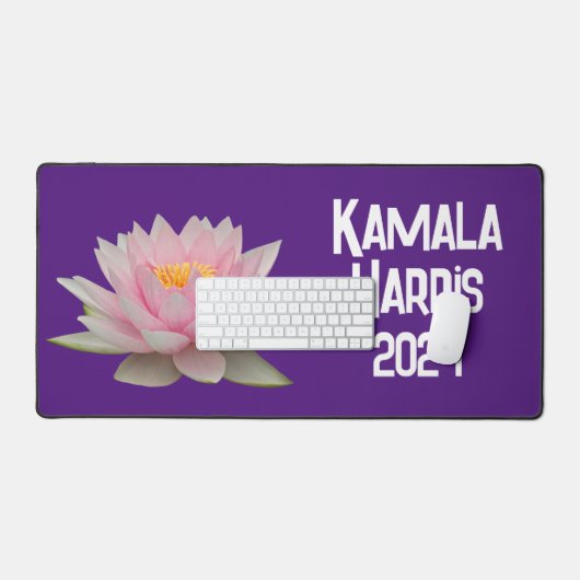 Kamala Harris Lotus 2024 Bureaumat (Keyboard & Muis)
