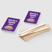 Kamala Harris Lotus 2024 Handwaaier (Niet-gemonteerd)