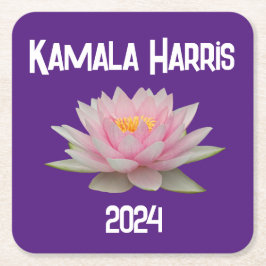 Kamala Harris Lotus 2024 Kartonnen Onderzetters