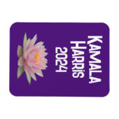 Kamala Harris Lotus 2024 Magneet (Horizontaal)